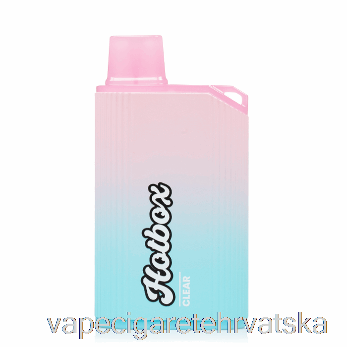 Vape Hrvatska Puff Brands Hotbox 7500 Disposable Clear